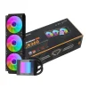DarkFlash CB360 processzor-vízhűtés ARGB-világítással, fekete thumbnail