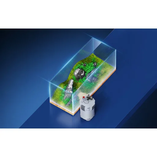 SUNSUN HW-402B külső akváriumi kannaszűrő UV-C lámpával - 3