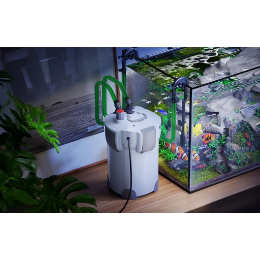 SUNSUN HW-403B külső akváriumi kannaszűrő 9 W-os UV-C lámpával - 2