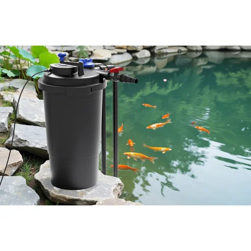 SUNSUN CPF-15000 biológiai nyomásszűrő tavakhoz, 18 W-os UV-C lámpával - 2