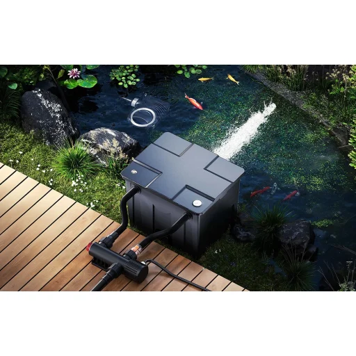 SUNSUN CUV-209 9 W-os UV-C tavi víztisztító, fekete - 4