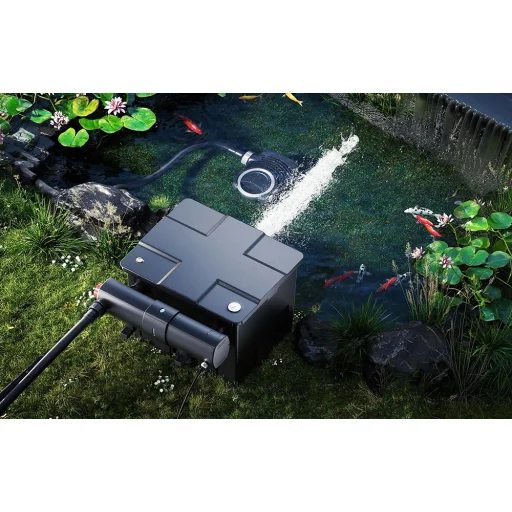 SunSun CUV-224 24 W-os UV-C tavi víztisztító, fekete - 4