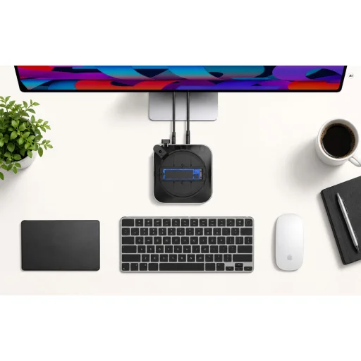 UGREEN CM841B Revodok Pro USB-C dokkolóállomás Mac mini M4 és M4 Pro készülékhez - 8