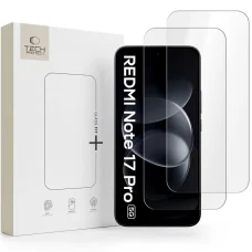  Xiaomi Redmi Note 17 Pro 5G / Pro Max 5G edzett üveg, Tech-Protect Glass Fit+, 2 db, átlátszó