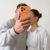  iPhone 17 Pro Max / iPhone 18 Pro Max Tech-Protect MagSafe szilikontok, kozmikus narancssárga thumbnail