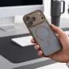  Apple iPhone 17 Pro / 18 Pro készülékhez való Tech-Protect MagPeak MagSafe CC tok, matt sötét szürkésbézs thumbnail