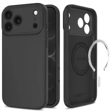  Apple iPhone 17 Pro Max / 18 Pro Max éjfekete Tech-Protect MagSafe szilikontok