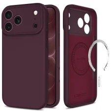  Apple iPhone 17 Pro / 18 Pro bordó Tech-Protect Silicone MagSafe szilikontok