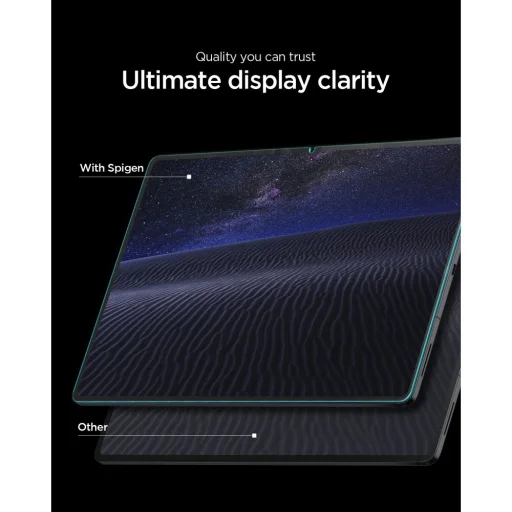 Samsung Galaxy Tab S12+ Plus Spigen Glas.tR EZ Fit Pro HD edzett üveg, átlátszó, 2 db - 6
