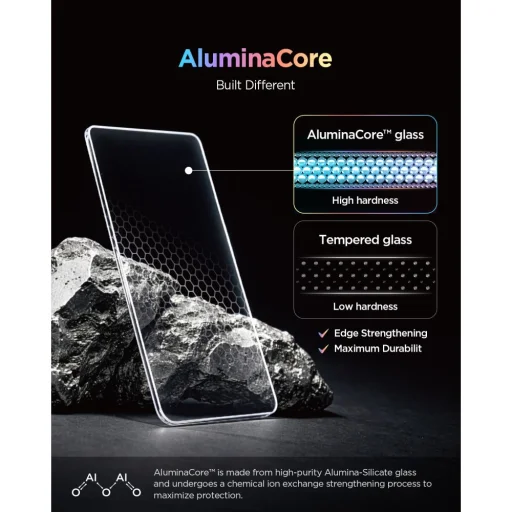  Samsung Galaxy Tab S12+ Plus Spigen Glas.tR EZ Fit Pro HD edzett üveg, átlátszó, 2 db - 10