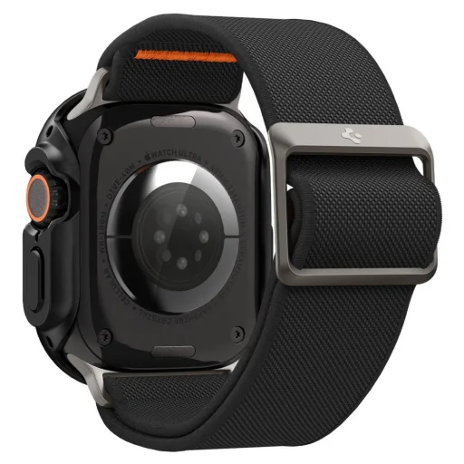  Apple Watch Ultra 1/2/3/4 (49 mm) Spigen Lite Fit Ultra és Thin Fit tok- és szíjszett, matt fekete - 4
