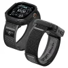  Apple Watch Ultra 1/2/3/4 (49 mm) fekete-szürke Spigen Athlex Air + Rugged Armor tok és óraszíj thumbnail