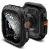  Apple Watch Ultra 1/2/3/4 (49 mm) Spigen Lock Fit tok edzett üveggel, matt fekete thumbnail