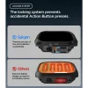  Apple Watch Ultra 1/2/3/4 (49 mm) Spigen Lock Fit tok edzett üveggel, matt fekete thumbnail