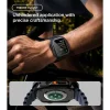  Apple Watch Ultra 1/2/3/4 (49 mm) Spigen Lock Fit tok edzett üveggel, matt fekete thumbnail