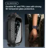  Apple Watch Ultra 1/2/3/4 (49 mm) Spigen Lock Fit tok edzett üveggel, matt fekete thumbnail