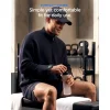  Apple Watch 10 / 11 / 12 (46 mm) órához való fekete-szürke Spigen Athlex Air + Rugged Armor tok és szíj thumbnail