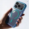  Apple iPhone 18 Pro Max / iPhone 17 Pro Max kék Forcell F-Protect Vivid Premium MagSafe®-kompatibilis tok thumbnail