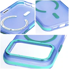  iPhone 12 / 12 Pro kék Forcell F-Protect Vivid Premium MagSafe®-kompatibilis tok