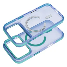  iPhone 16 kék Forcell F-Protect Vivid Premium MagSafe-kompatibilis tok