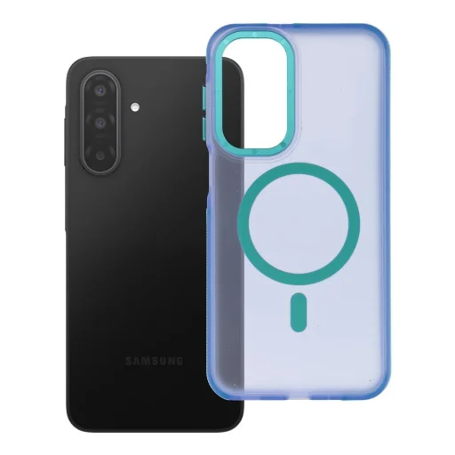  Samsung A17 / A18 kék Forcell F-Protect Vivid Premium MagSafe®-kompatibilis tok - 6