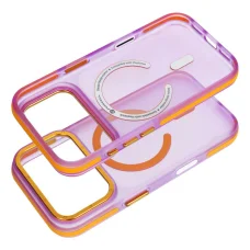  iPhone 16 lila Forcell F-Protect Vivid Premium MagSafe-kompatibilis tok