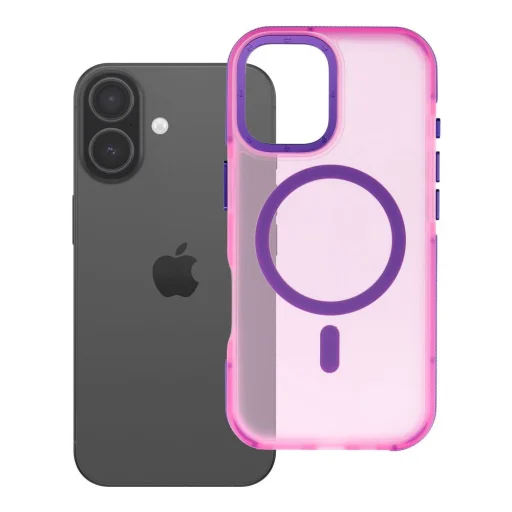  iPhone 17 rózsaszín Forcell F-Protect Vivid Premium MagSafe-kompatibilis tok - 6