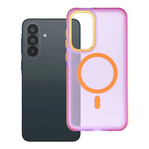  Samsung A36 / A37 Forcell F-Protect Vivid Premium MagSafe-kompatibilis tok, lila - 6