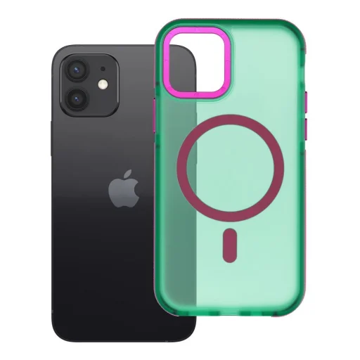  iPhone 12 / 12 Pro tok – Forcell F-Protect Vivid Premium, zöld, MagSafe®-kompatibilis - 6