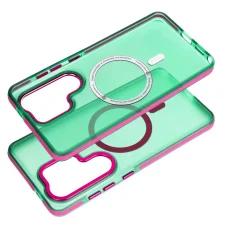  Samsung A36 / A37 tok – Forcell F-Protect Vivid Premium, zöld, MagSafe®-kompatibilis
