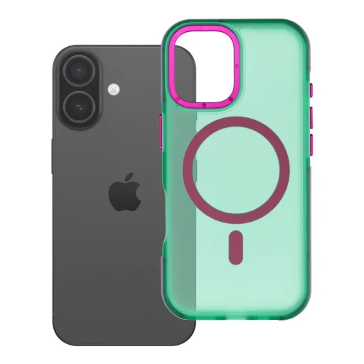  iPhone 17-hez való zöld Forcell F-Protect Vivid Premium MagSafe-kompatibilis tok - 6