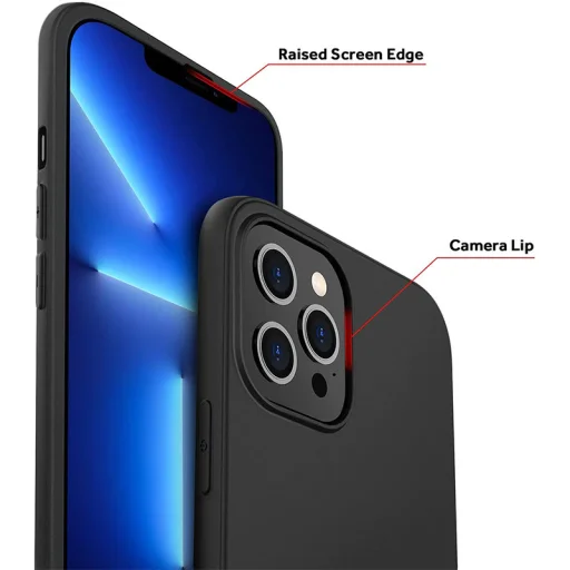 Samsung Galaxy A18 5G MATT szilikon hátlap, fekete - 6