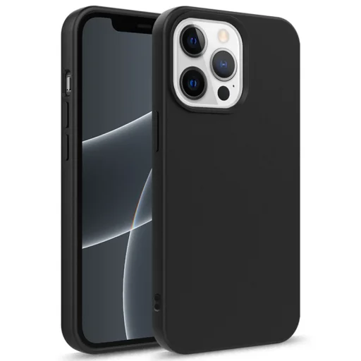  Samsung Galaxy A18 5G MATT szilikon hátlap, fekete - 1