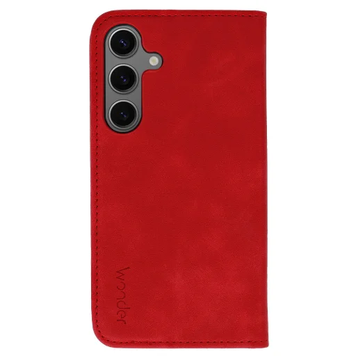  Samsung Galaxy A18 5G-hez való piros Wonder Smart tok - 3