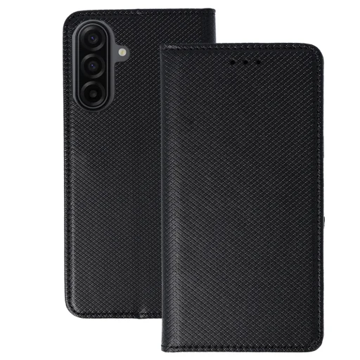  Samsung Galaxy A18 5G Smart Book MAGNET mágneses tok, fekete - 1