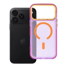  iPhone 18 Pro Max és iPhone 17 Pro Max lila Forcell F-Protect Vivid Premium MagSafe®-kompatibilis tok