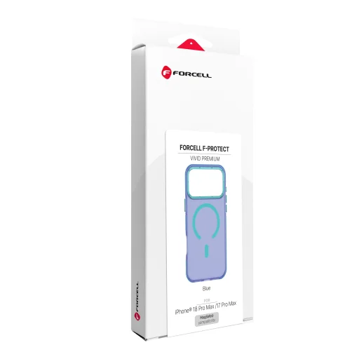  Apple iPhone 18 Pro Max / iPhone 17 Pro Max kék Forcell F-Protect Vivid Premium MagSafe®-kompatibilis tok - 6