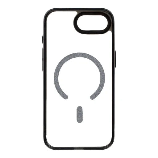  Apple iPhone 16e/17e OBAL:ME MagNetix Zenith átlátszó, fekete tok - 4