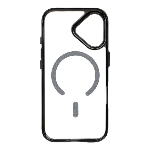  Apple iPhone 16 átlátszó-fekete OBAL:ME MagNetix Zenith MagSafe tok - 4