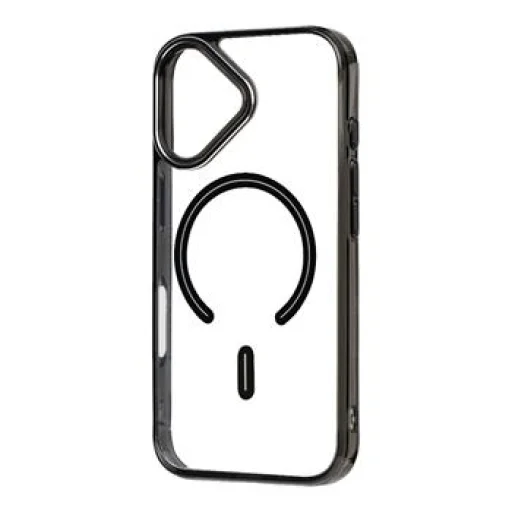  Apple iPhone 16 átlátszó-fekete OBAL:ME MagNetix Zenith MagSafe tok - 1