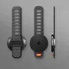 Spigen - Telefon tartó OM200 (AMP11740) - Mágneses, rugalmas, 8 lyukas illeszkedés, kerékpárokhoz/futópadokhoz/babakocsikhoz - fekete thumbnail
