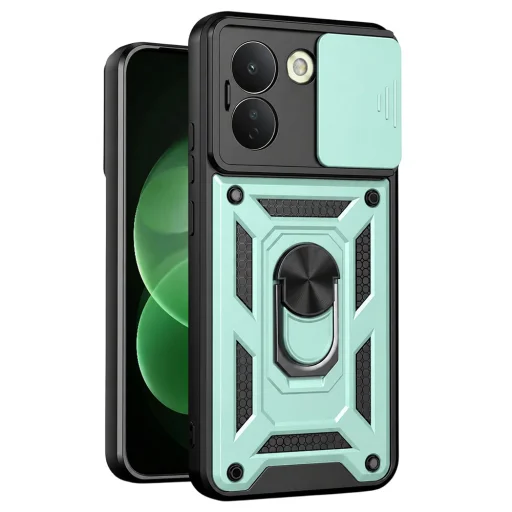  Xiaomi Redmi Note 17 Pro Max zöld Techsuit CamShield Series tok - 1