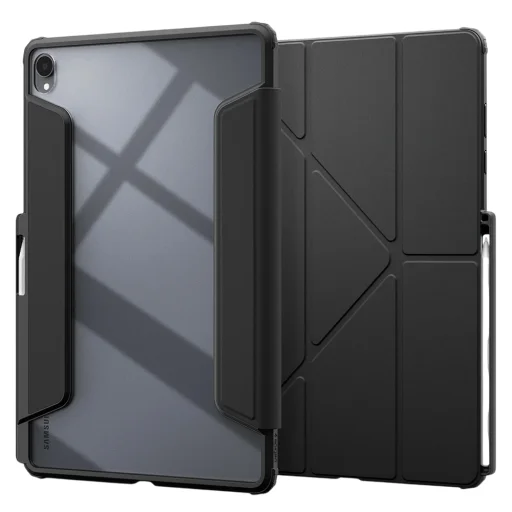  Samsung Galaxy Tab S12 Plus fekete Spigen Air Skin Pro tok (ACS11823) - 1