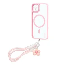  Apple iPhone 13 Virágos OBAL:ME MagNetix Wrist csuklópántos tok