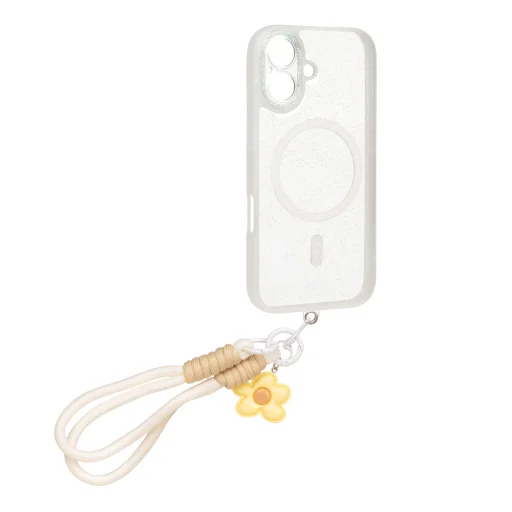  Apple iPhone 17 OBAL:ME MagNetix átlátszó tok csuklópánttal - 3