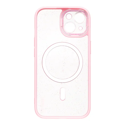  Apple iPhone 15-höz való átlátszó OBAL:ME MagNetix Wrist Blossom tok csuklópánttal - 4