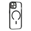  Apple iPhone 15 OBAL:ME MagNetix Zenith átlátszó, fekete tok thumbnail