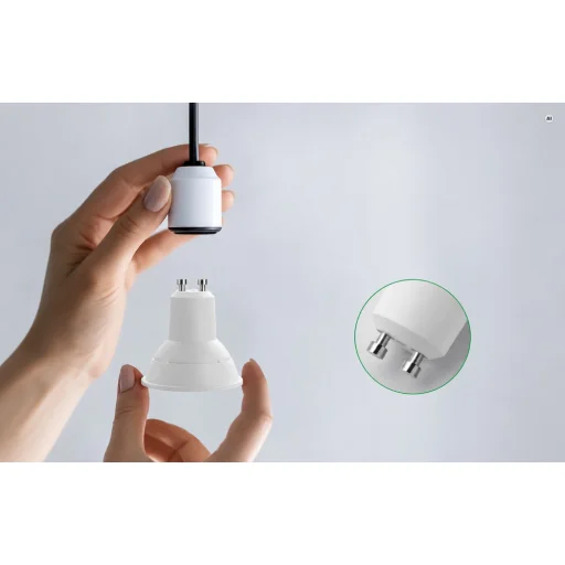LEPRO 200086-NW GU10 LED-izzó, 3,3 W, semleges fehér, 5 darabos készlet - 7