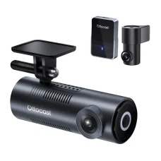 Ottocast Ottosafe CA560-T első és hátsó fedélzeti kamera vezeték nélküli Apple CarPlay és Android Auto adapterrel