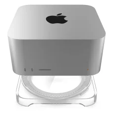 Spigen LD202 (AMP04796) átlátszó, szűrős állvány Apple Mac Studio készülékhez